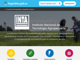 'inta.gob.ar' screenshot