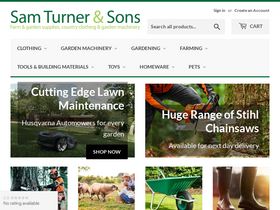 'sam-turner.co.uk' screenshot