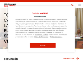 'seguridadvialenlaempresa.com' screenshot