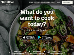 'kptncook.com' screenshot