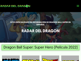 'radardeldragon.com' screenshot