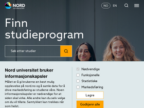 'nord.no' screenshot