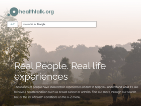 'healthtalk.org' screenshot