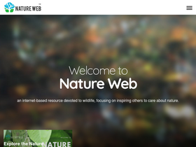'natureweb.net' screenshot