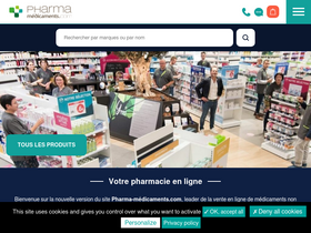 'pharma-medicaments.com' screenshot
