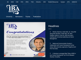 'webdata.iba-suk.edu.pk' screenshot