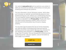 'pathe.com' screenshot