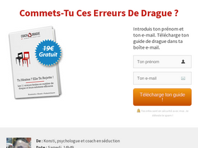 'coachdrague.com' screenshot