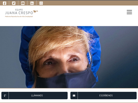 'juanacrespo.es' screenshot