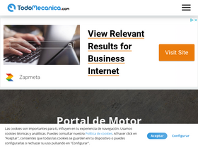 'todomecanica.com' screenshot