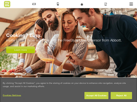 'mylife-diabetescare.com' screenshot