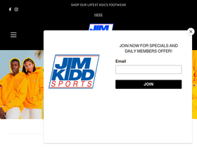 'jimkiddsports.com.au' screenshot