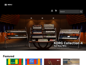 'korg.shop' screenshot