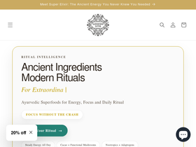 superfoodsutra.com homepage screenshot