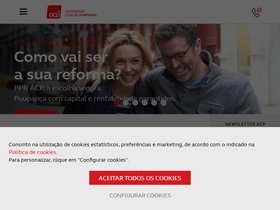 'acp.pt' screenshot