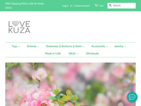 lovekuza.com homepage screenshot