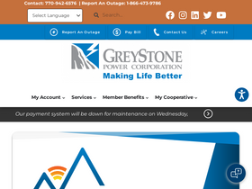 'greystonepower.com' screenshot