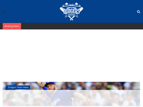'dodgersnation.com' screenshot