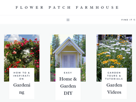 'flowerpatchfarmhouse.com' screenshot