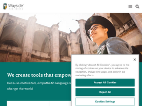 'waysidepublishing.com' screenshot