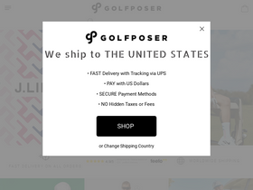 'golfposer.com' screenshot