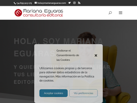'marianaeguaras.com' screenshot