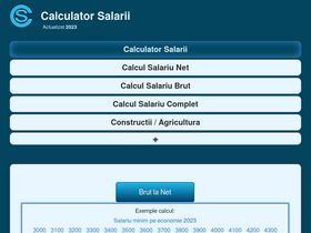 'calculator-salarii.ro' screenshot