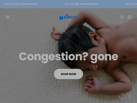Nainley homepage screenshot