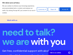 'wearewithyou.org.uk' screenshot