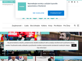 'klocher.sk' screenshot