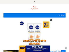 'hargamenu.net' screenshot