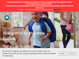 'selenefinance.com' screenshot
