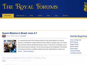 'theroyalforums.com' screenshot