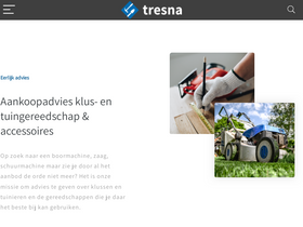 'tresna.nl' screenshot