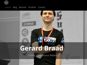 'gbraad.nl' screenshot