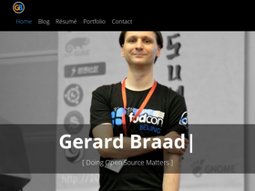 'gbraad.nl' screenshot