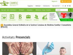 'gestor.camfic.cat' screenshot