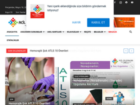 'acilcalisanlari.com' screenshot