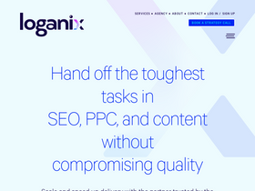 'loganix.com' screenshot