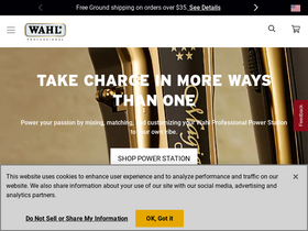 'wahlpro.com' screenshot