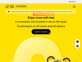 'tigerbrokers.com.hk' screenshot