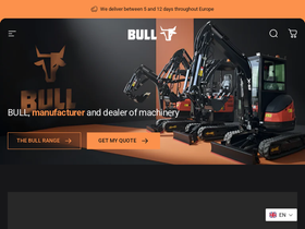 bull-europe.com homepage screenshot