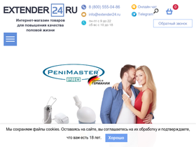 'extender24.ru' screenshot