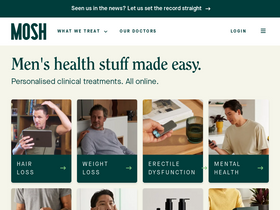 'getmosh.com.au' screenshot