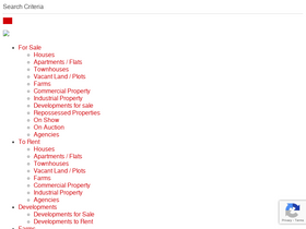 'sahometraders.co.za' screenshot