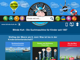 'blinde-kuh.de' screenshot