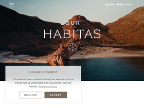 'ourhabitas.com' screenshot