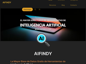 'aifindy.com' screenshot