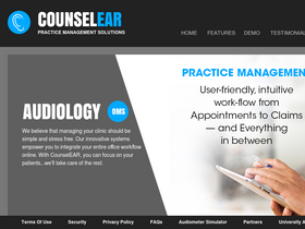 'counselear.com' screenshot
