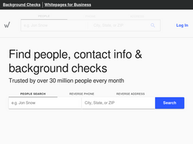 'whitepages.com' screenshot